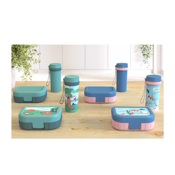 Zelená dětská lahev 400 ml Memory Kids - Rotho-image-2