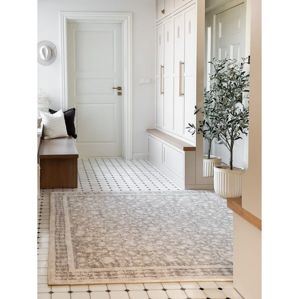 Béžový vlněný koberec 230x340 cm Agnus Granny – Agnella-image-1
