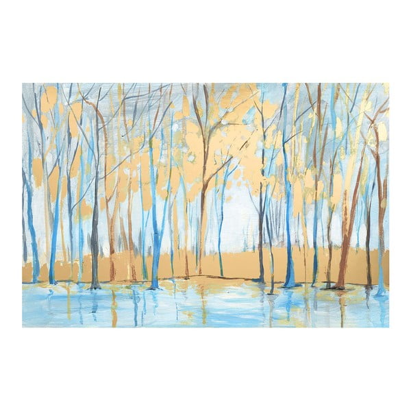 Obraz na plátně Marmont Hill Wooden Lake, 61 x 41 cm
