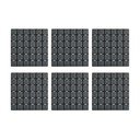 Protiskluzové podložky v sadě 5 ks do vany 13x13 cm Quadro – MSV