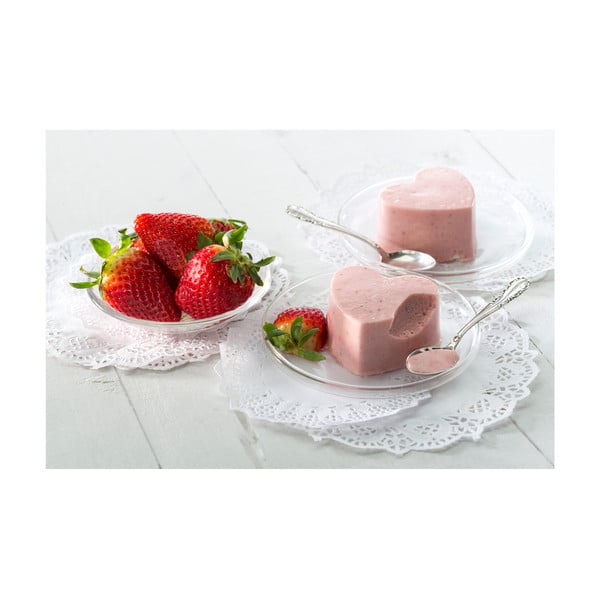 Silikonová forma na pečení 17,5x30 cm Heart – Lékué-image-3