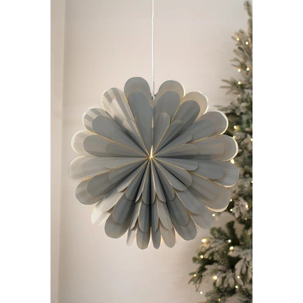 Šedá závěsná světelná dekorace Markslöjd Marigold, výška 60 cm-image-2