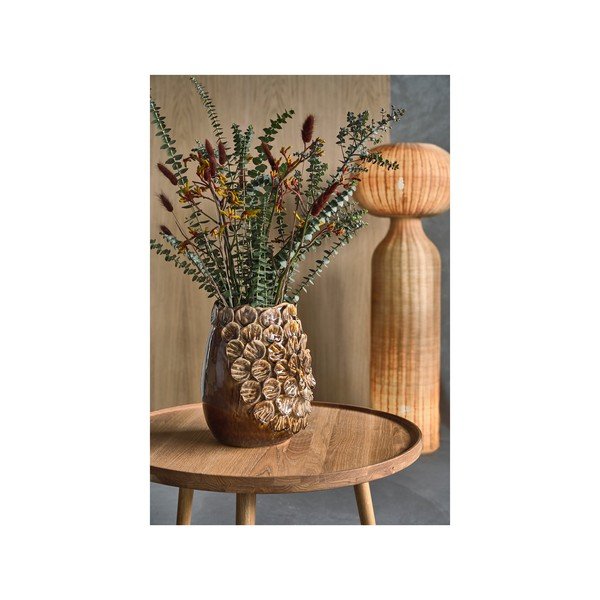 Stojací lampa v přírodní barvě s ratanovým stínidlem (výška 130 cm) Vinka – Villa Collection-image-3