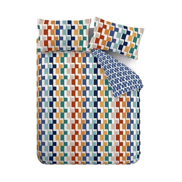 Povlečení na jednolůžko 135x200 cm Bryson Geo – Catherine Lansfield