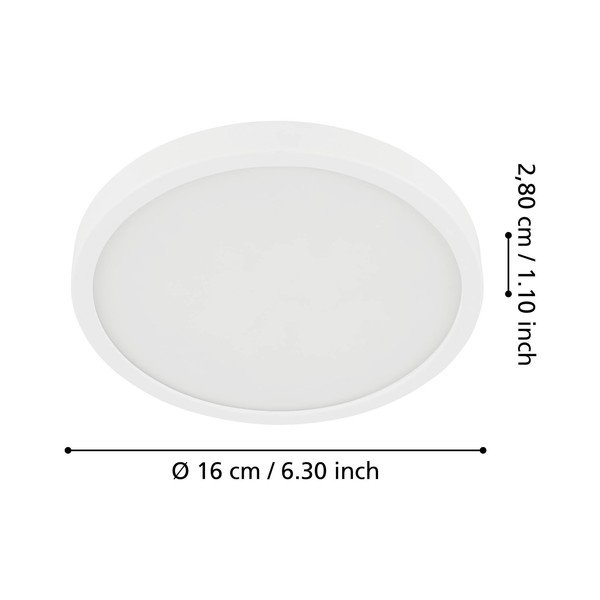 Bílé LED stropní svítidlo FUEVA 5 – EGLO-image-1