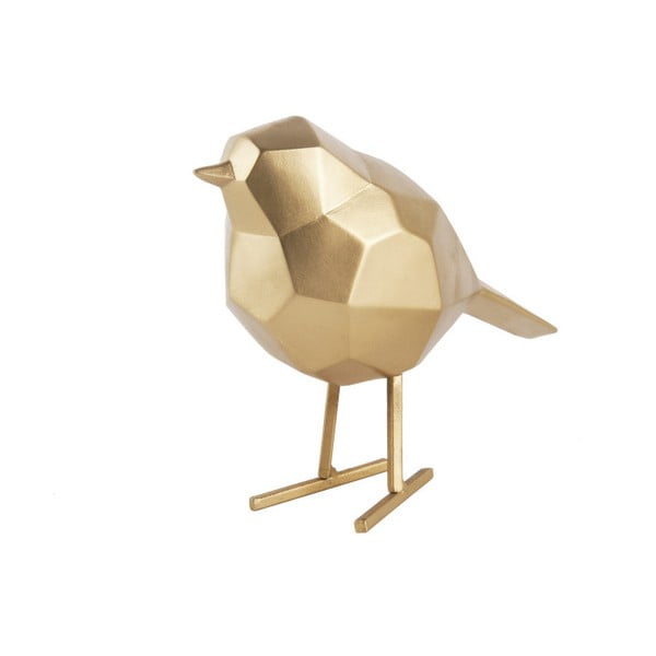 Dekorativní soška ve zlaté barvě PT LIVING Bird Small Statue