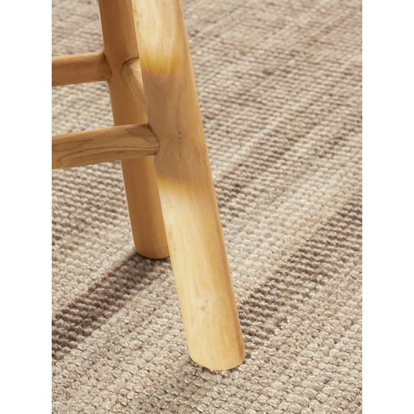 Jutový kulatý koberec taupe ø 160 cm Bouclé Jaipur – Hanse Home-image-4