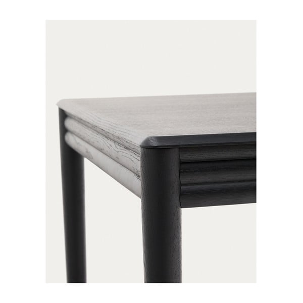 Rozkládací jídelní stůl s přídavnou deskou v dekoru dubu 90x200 cm Lenon – Kave Home-image-2