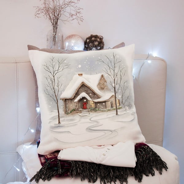 Povlak na polštář s vánočním motivem 43x43 cm – Mila Home-image-3