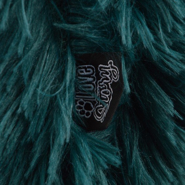 Pelíšek pro psa v petrolejové barvě ø 95 cm – Love Story-image-1