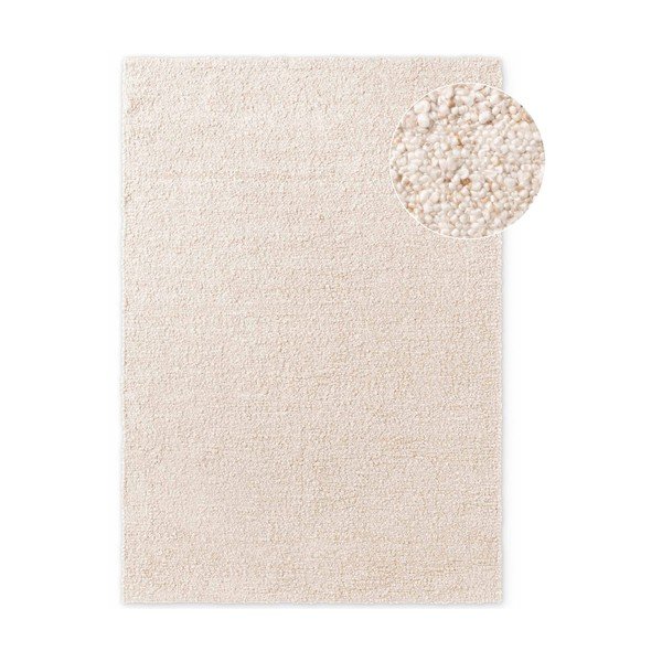 Krémový ručně tkaný koberec z materiálu bouclé 120x170 cm Notting Hill Portobello – Ted Baker
