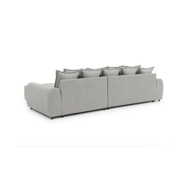 Světle šedá rohová pohovka (pravý roh/s lenoškou) Albane  – Ropez-image-4