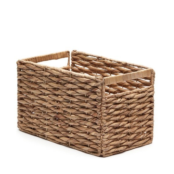 Košík z vodního hyacintu 25x35x27,5 cm Words – Kave Home