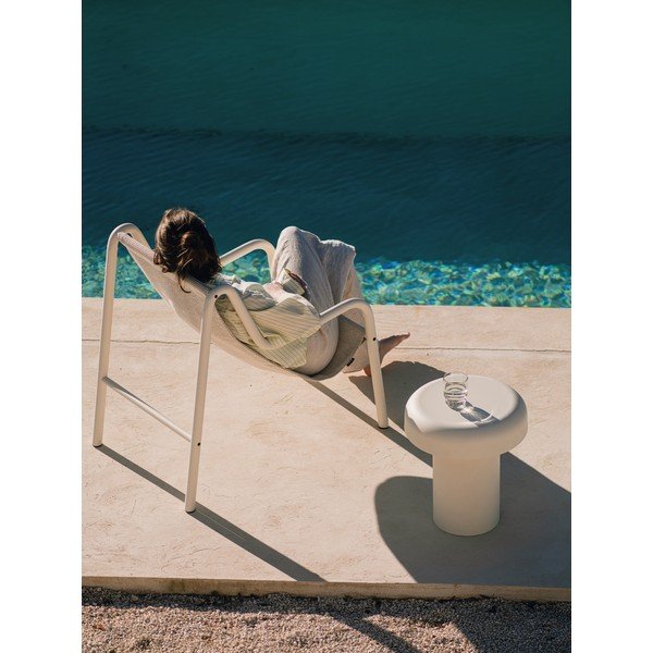 Kovový kulatý zahradní stolek ø 40 cm Miko – noo.ma-image-2