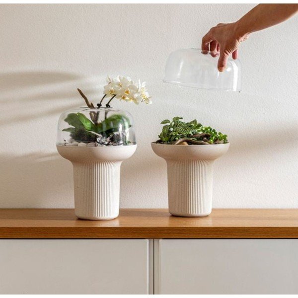 Plastový květináč ø 19 cm Humidarium – Plastia-image-1