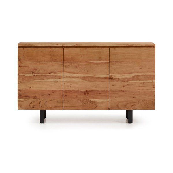 Komoda z masivu akácie v přírodní barvě 150x88x40 cm Uxue – Kave Home