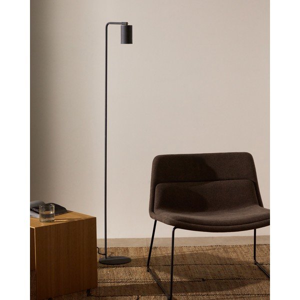 Černá stojací lampa (výška 147 cm) Manie – Kave Home-image-2