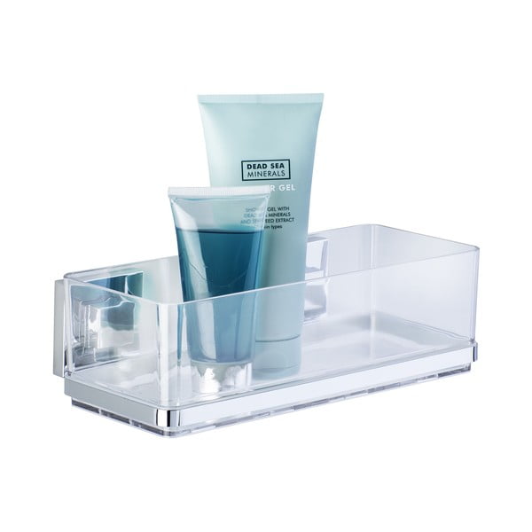 Samodržící polička na kosmetiku Wenko Vacuum-Loc Shelf, nosnost až 33 kg