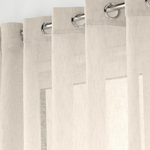 Záclona v přírodní barvě 400x240 cm Carlin – douceur d'intérieur-image-2