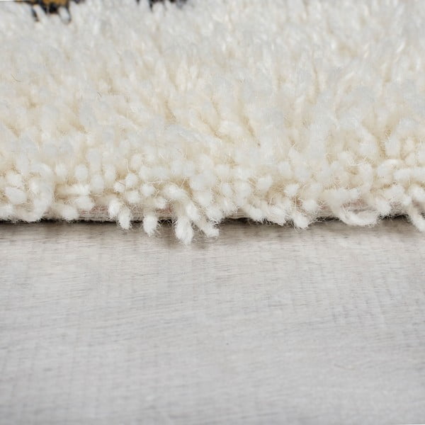 Krémový ručně tkaný vlněný koberec 120x170 cm Moroccan Fes – Flair Rugs-image-4