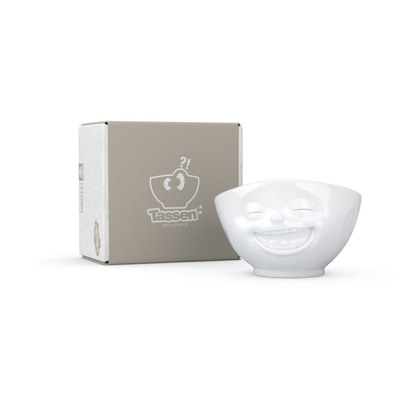 Bílá porcelánová smějící se miska 58products-image-4