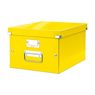 Žlutá úložná krabice Leitz Universal, délka 37 cm