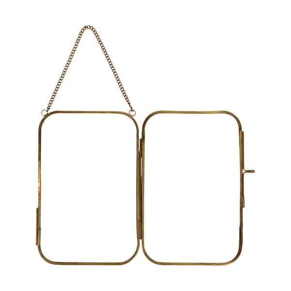 Kovový rámeček na zeď ve zlaté barvě 14x20 cm – Rex London-image-3