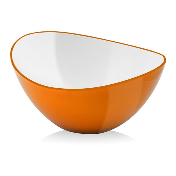 Oranžová salátová mísa Vialli Design, 16 cm