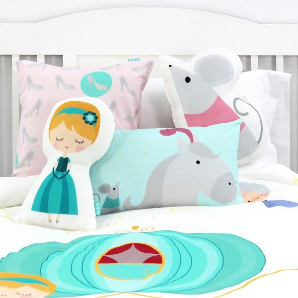 Oboustranný bavlněný povlak na polštář Mr. Fox Pumpkin, 50 x 30 cm-image-3