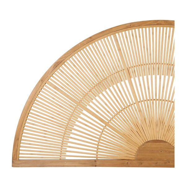 Dřevěno-bambusová nástěnná dekorace 159x80 cm Solor – Sema-image-3