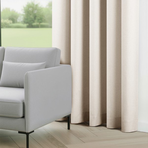 Krémový dimout závěs Calisto – Filumi-image-1