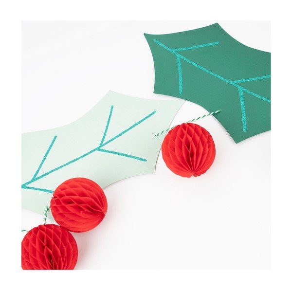 Girlanda s vánočním motivem 244 cm Holly – Meri Meri-image-3