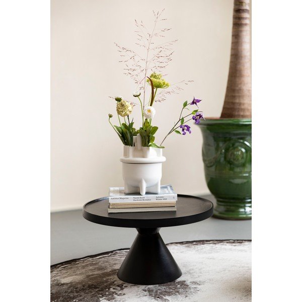 Černý kulatý konferenční stolek ø 69 cm Jason – Zuiver-image-1