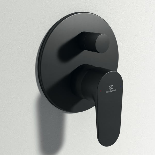 Matně černá vanová podomítková baterie Silk Black – Ideal Standard-image-1