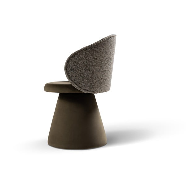 Tmavě zelené sametové křeslo Inez – Micadoni -image-3