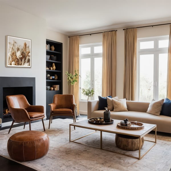 Obraz 50x50 cm Dried Flowers-image-1