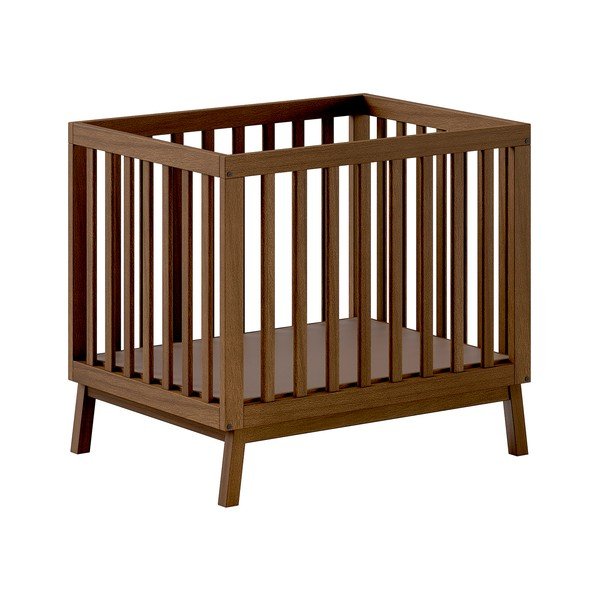 Hnědá dětská ohrádka z borovicového dřeva 95x75 cm Sezane – Vipack