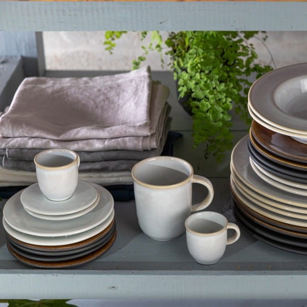 Bílý hrnek na espresso z kameniny 80 ml Roda – Costa Nova-image-1