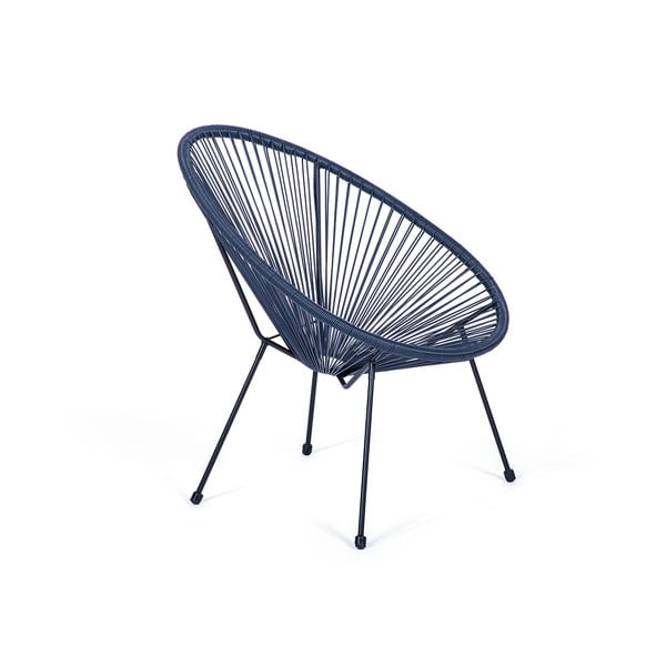 Modré kovové/plastové zahradní křeslo Avocado – Bonami Selection-image-1