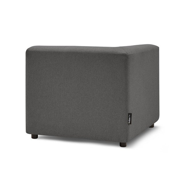 Tmavě šedý modul pohovky Kleber - Bobochic Paris-image-3