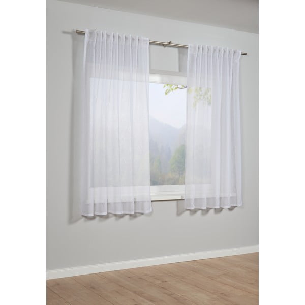 Bílá záclona 175x140 cm Grafik - Gardinia-image-1