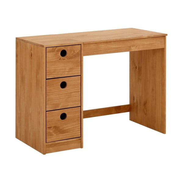 Pracovní stůl z borovicového dřeva 50x100 cm Alpi – Støraa-image-1