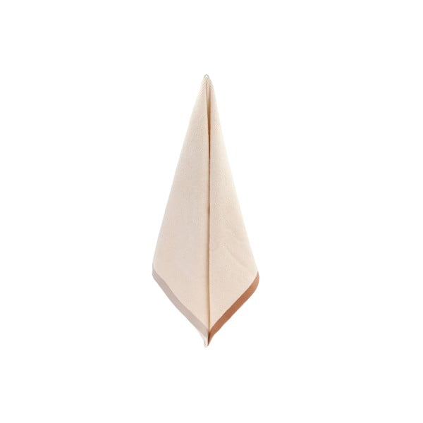 Hnědo-béžový bavlněný ručník 50x100 cm Contrast – Södahl-image-1