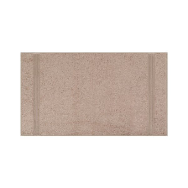 Hnědá osuška z bavlny a bambusového vlákna Lavinya, 70 x 140 cm-image-1