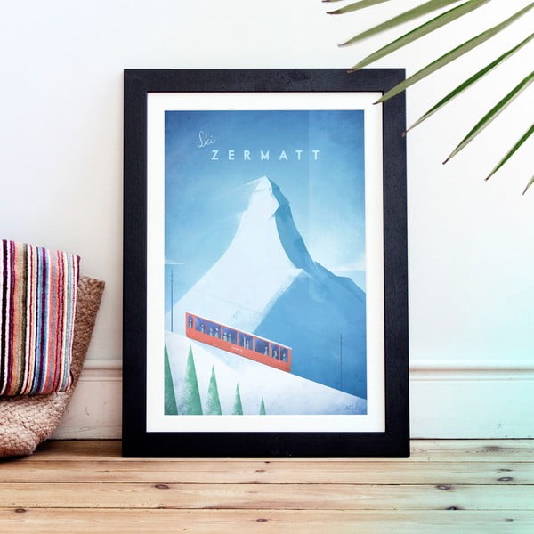 Plakát Travelposter Zermatt, 30 x 40 cm-image-1