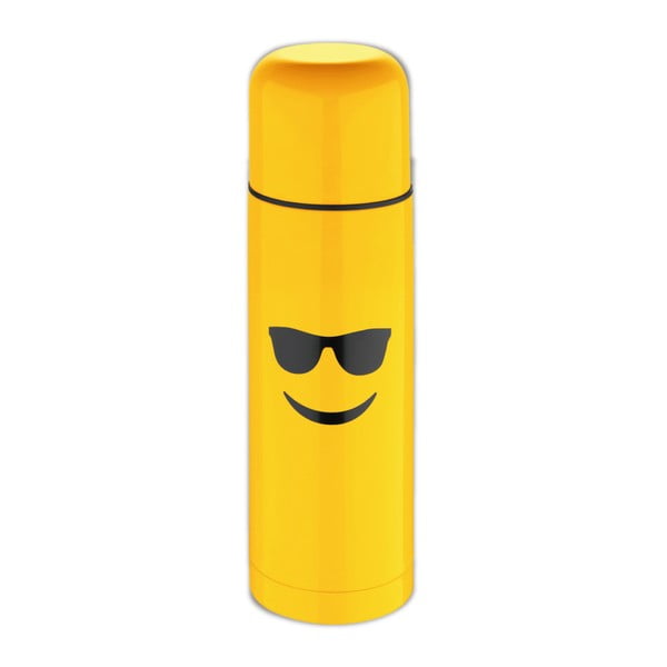 Termoska Bergner Emoticon Sunglasses, 750 ml