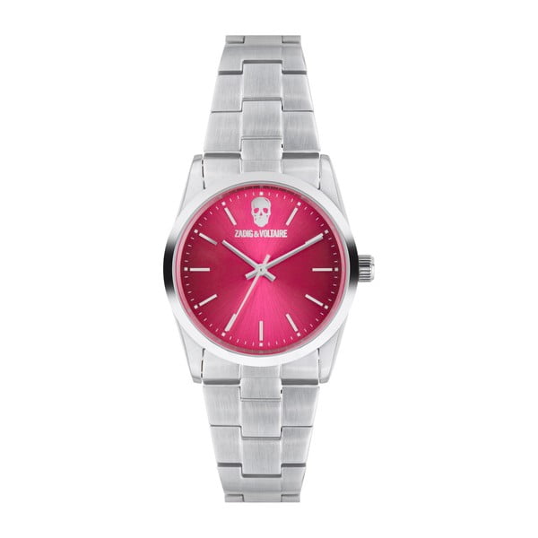 Růžovo-stříbrné hodinky Zadig & Voltaire Simplicity