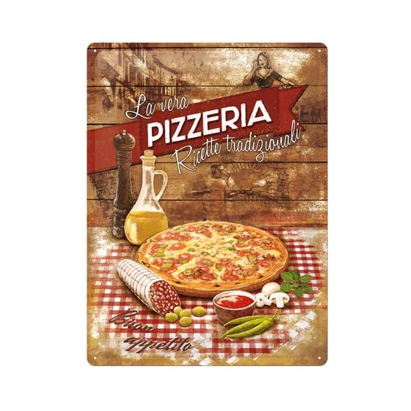 Cedule  Pizzeria, 30x40 cm