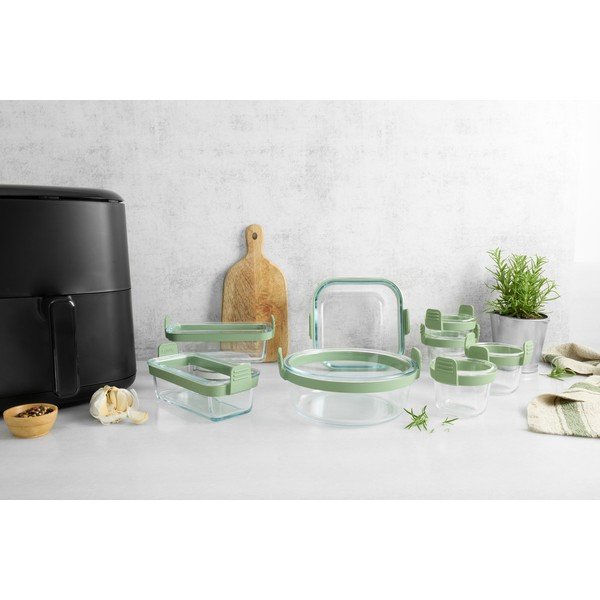 Skleněné formy do horkovzdušné fritézy v sadě 4 ks ø 9,5 cm – Lékué-image-2