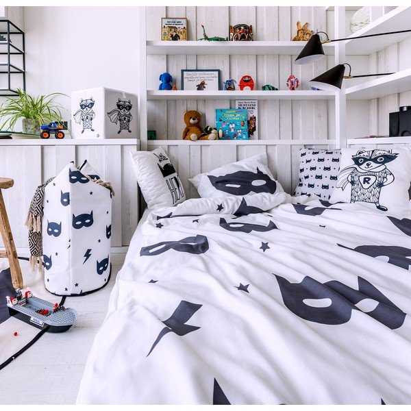 Dětské povlečení z bavlněného saténu Butter Kings Fox Hero, 100 x 130 cm-image-1